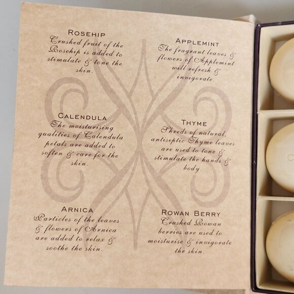 Bronnley Herbarium Guest Soaps 50g BNIP Sealed - Picture 2 of 11